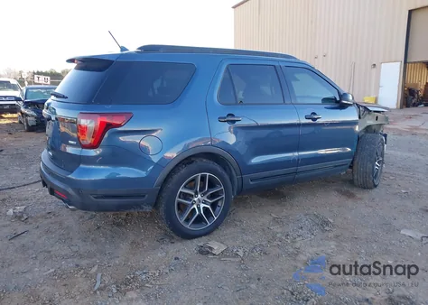2019 Ford Explorer Sport z USA, uszkodzony, nr VIN 1FM5K8GTXKGA18669